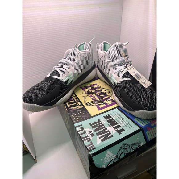 Adidas Dame 8 Basketball Shoes Dash Grey Clear Mint GY0379 Mens 13 New main image 13